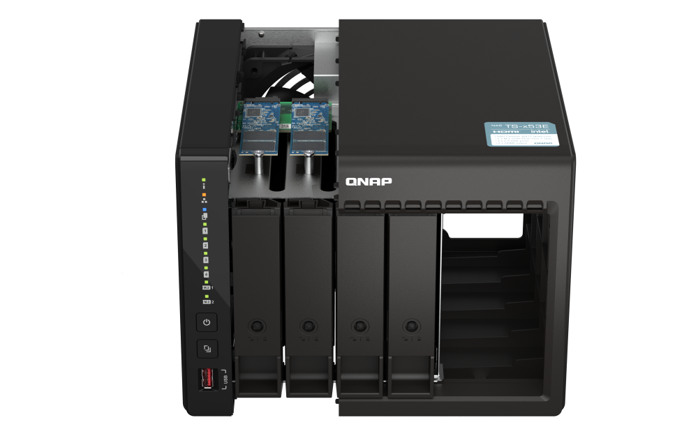 QNAP TS-453E-8G 4-Bay NAS | Intel Quad-Core | QNAP UK Store