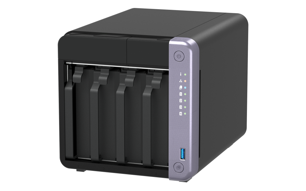 QNAP TS-432X-4G 4-Bay NAS | 10GbE SFP+ & Bus | QNAP UK Store
