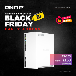 QNAP TS-233 | 2 Bay AI Recognition NAS