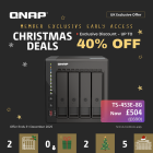 QNAP TS-453E-8G with Seagate HDDs