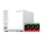 QNAP TS-364-8G with Seagate HDDs