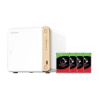 QNAP TS-462-4G with Seagate HDDs