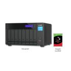 QNAP TVS-h874T | Thunderbolt™ 4 NAS with Seagate HDDs