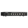 QNAP QSW-2104-2T-R2 | 4 Port 2.5GbE & 2 Port 10GbE Unmanaged Switch