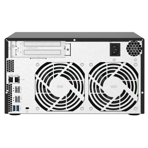 QNAP TS-832PX-4G | 8 Bay 10GbE SFP+ SMB NAS