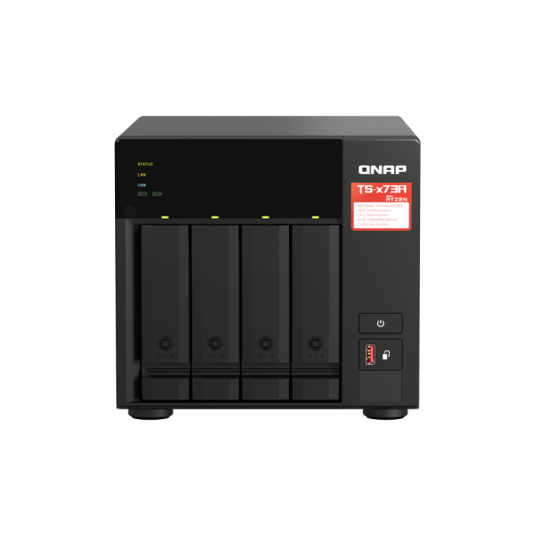 QNAP TS-473A-8G | 4 Bay 2.5GbE NAS