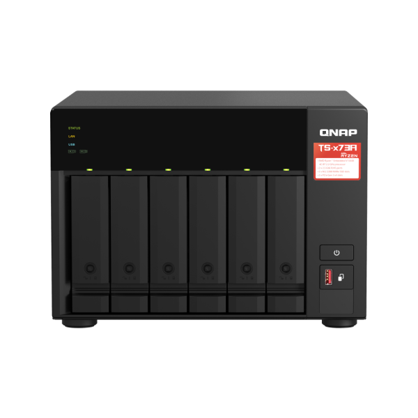 「#期間限定」のおすすめ人気ランキング 6 | TS-673A-8G QNAP Bay NAS SMB 2.5GbE 外付けハードディスク・ドライブ
