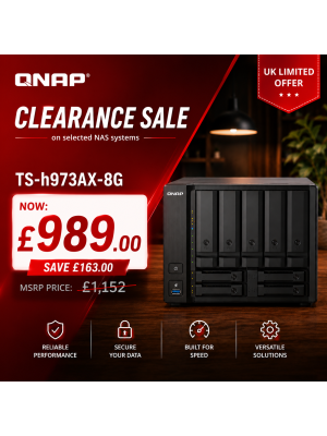 QNAP TS-h973AX-8G HDD Bundle