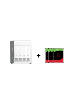 QNAP TS-433-4G 4-Bay NAS | Private Cloud & B | QNAP UK Store