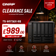 QNAP TS-h973AX-8G | 9 Bay 10GbE NAS