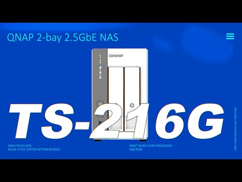 TS-216G 2.5GbE NAS - High Performance & AI-A | QNAP UK Store